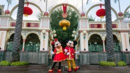 Mickey Mouse and Minnie Mouse Kick Off Lunar New Year in Designer Outfits