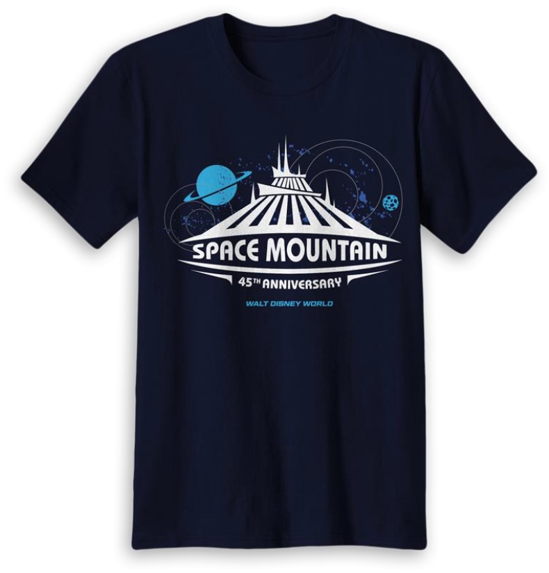 Space Mountain 45th anniversary T-shirt