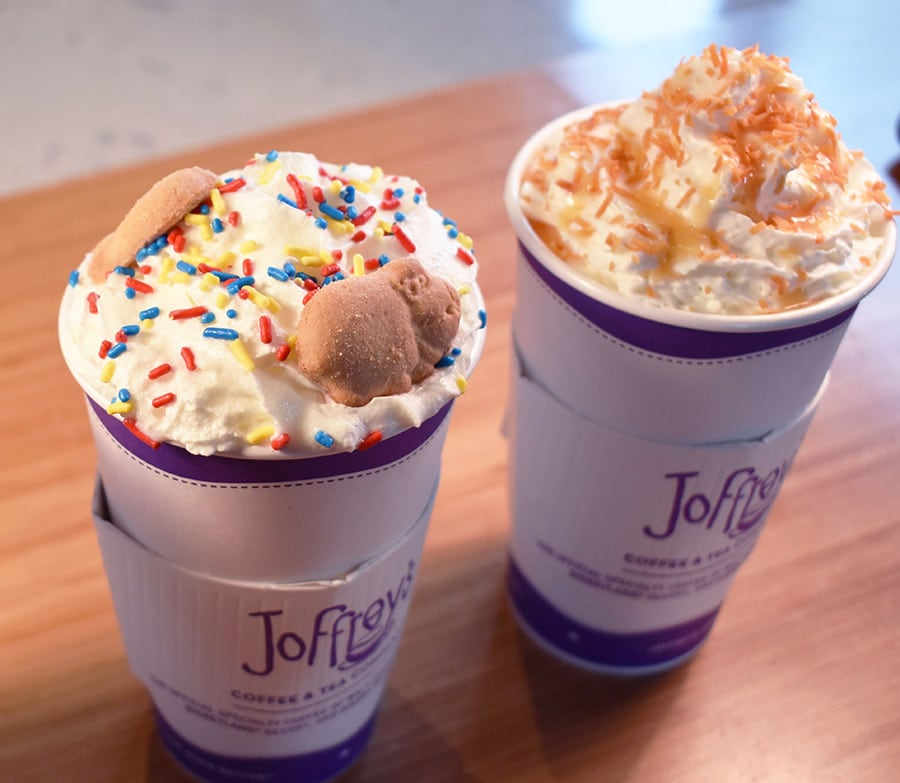 Joffrey’s Coffee and Tea at Disney Springs signature drinks