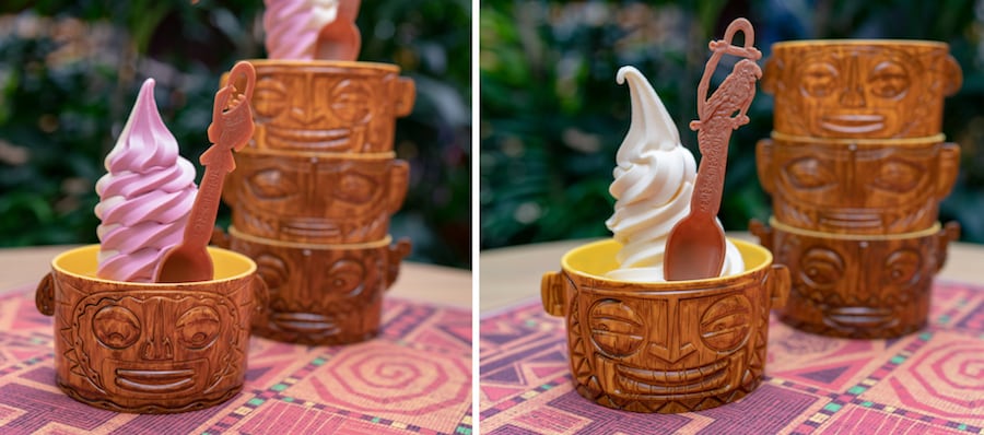 Novelty Tiki Bowls from The Tropical Hideaway at Disneyland Park