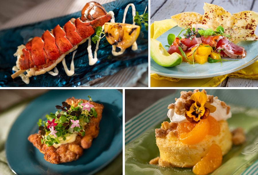 Offerings from the Citrus Blossom Outdoor Kitchen for the 2020 Epcot International Flower & Garden Festival