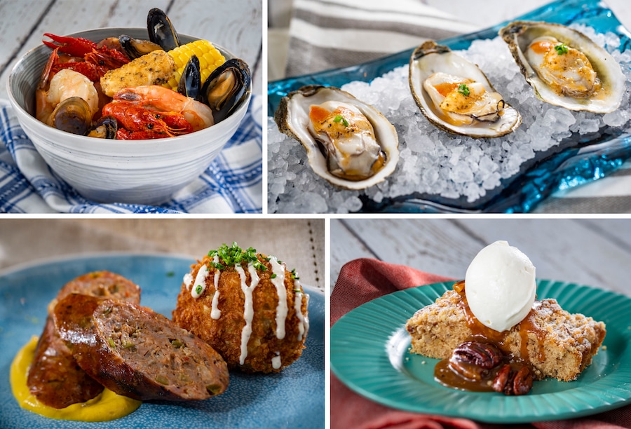 Offerings from the Magnolia Terrace Outdoor Kitchen for the 2020 Epcot International Flower & Garden Festival