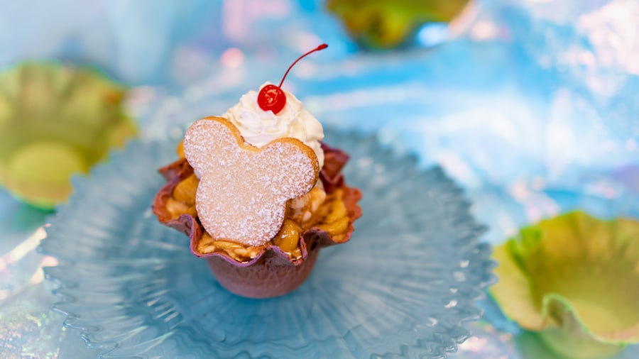 Dulce de Leche Sundae from Gibson Girl Ice Cream Parlor for ‘Magic Happens’ Parade at Disneyland Park
