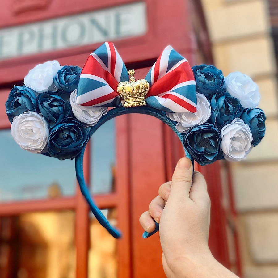 New United Kingdom-Inspired Minnie Ear Headband