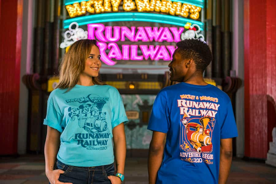 Mickey & Minnie’s Runaway Railway T-shirts