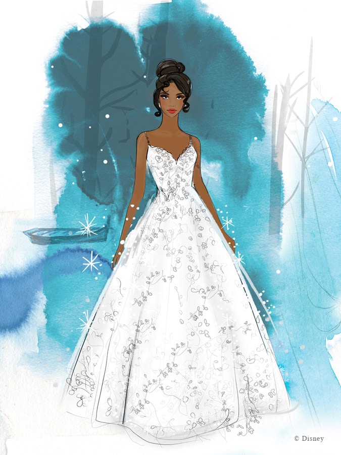 Disney Fairy Tale Weddings Collection from Allure Bridals - Tiana