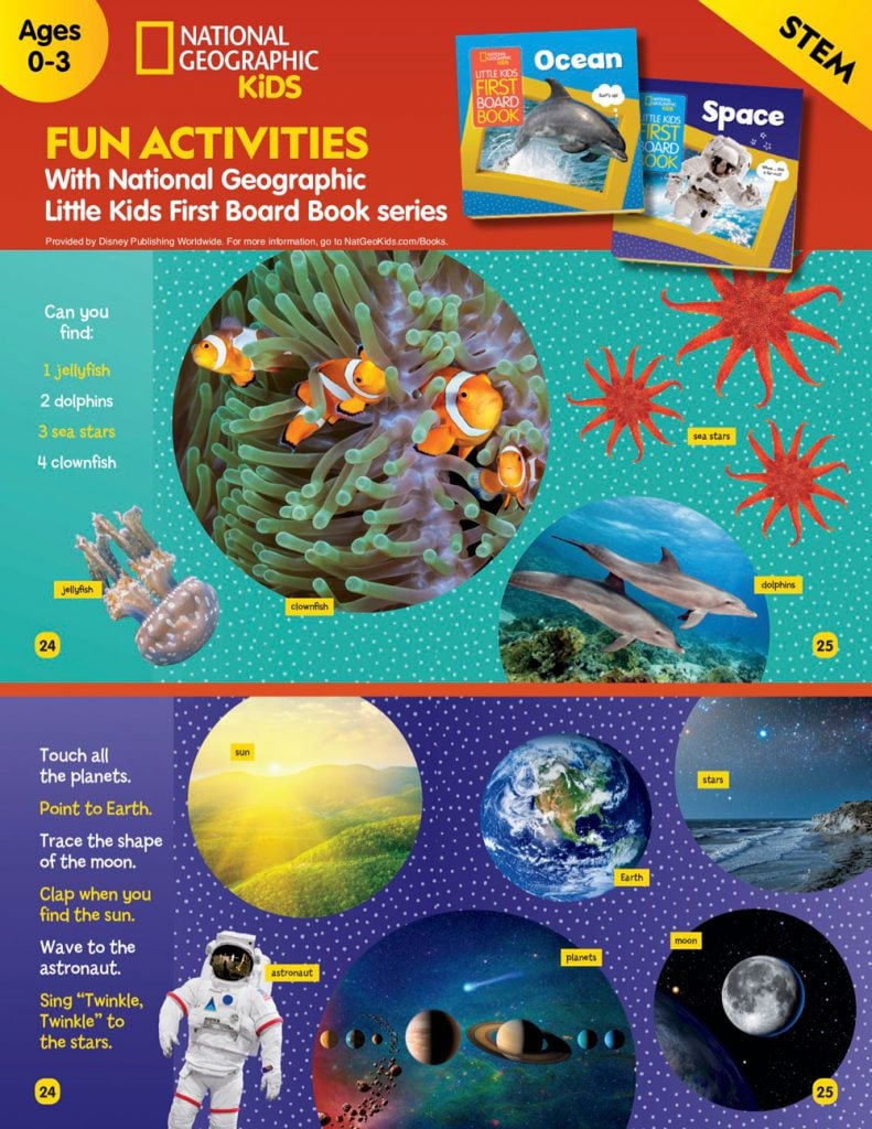 Fun Activities with National Geographic Little Kids First Board Book Series