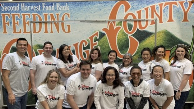 Disney VoluntEARS at Second Harvest Food Bank Orange County