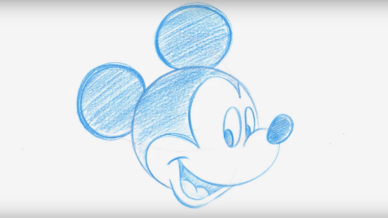 Chef Mickey Mouse Drawing - Drawing Skill-anthinhphatland.vn