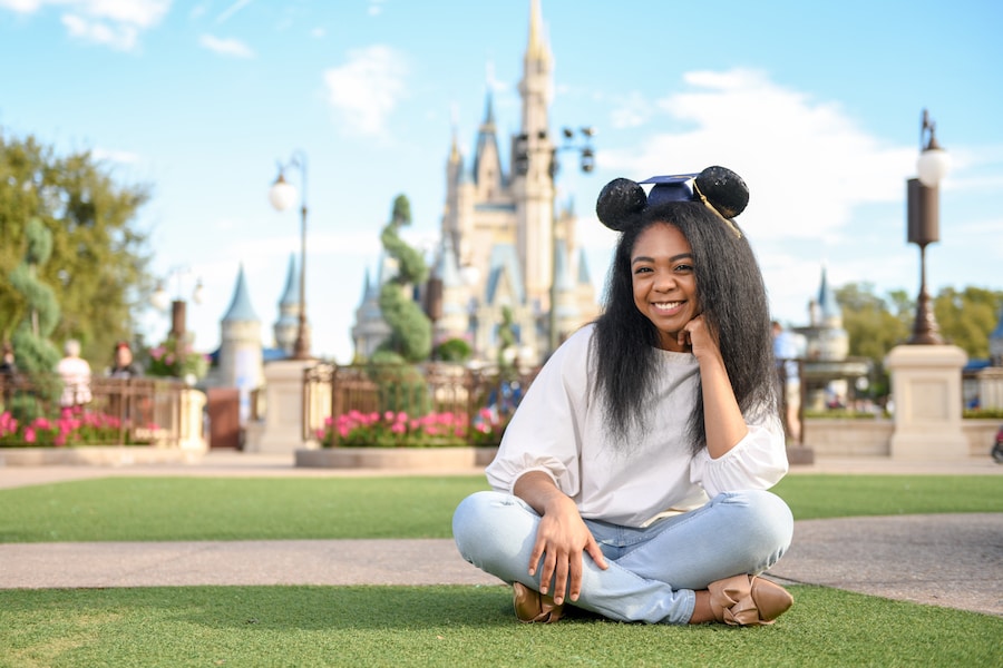 Graduate on a Capture Your Moment Session from Disney PhotoPass
