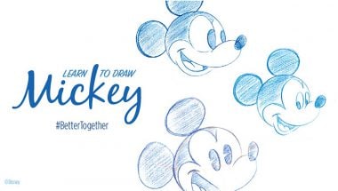 Learn to Draw Mickey Mouse Tutorials