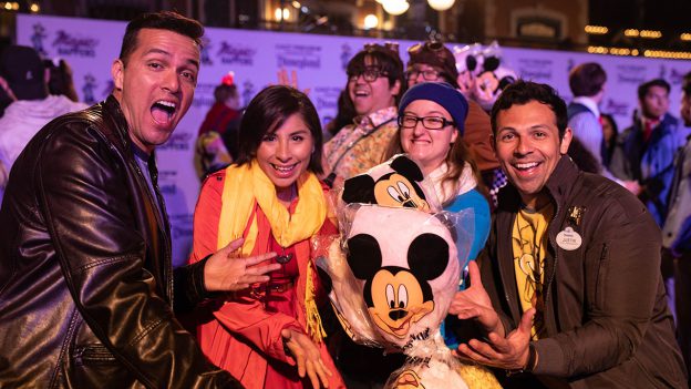 Disneyland Resort Ambassadors and cast members at "Magic Happens" cast-exclusive event