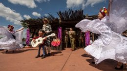 Miguel from Disney Pixar's Coco at the EPCOT International Flower & Garden Festival