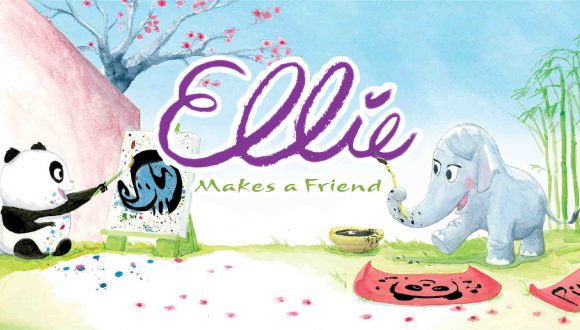 Ellie Makes a Friend Cover