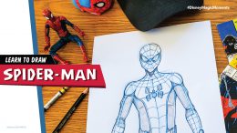 Learn how to draw Spider-Man