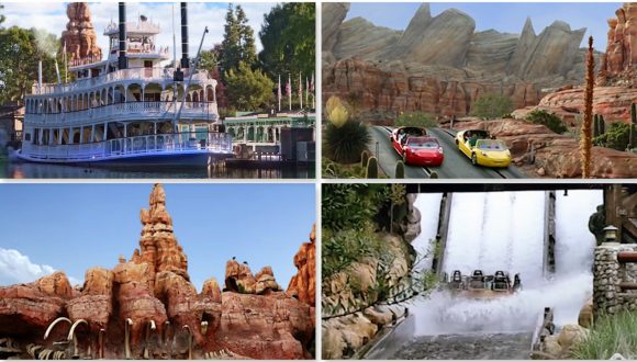 Collage of Disneyland Resort