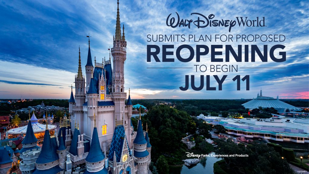 Plans Unveiled For The Phased Reopening Of Walt Disney World Resort ...