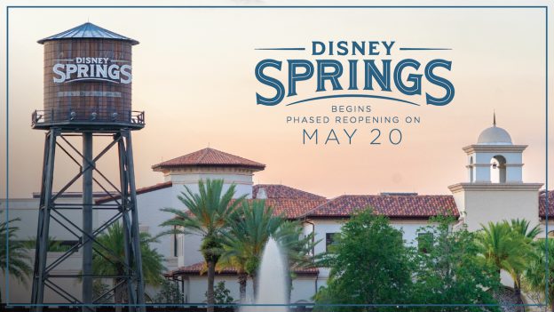 Disney Springs Begins Phased Reopening on May 20