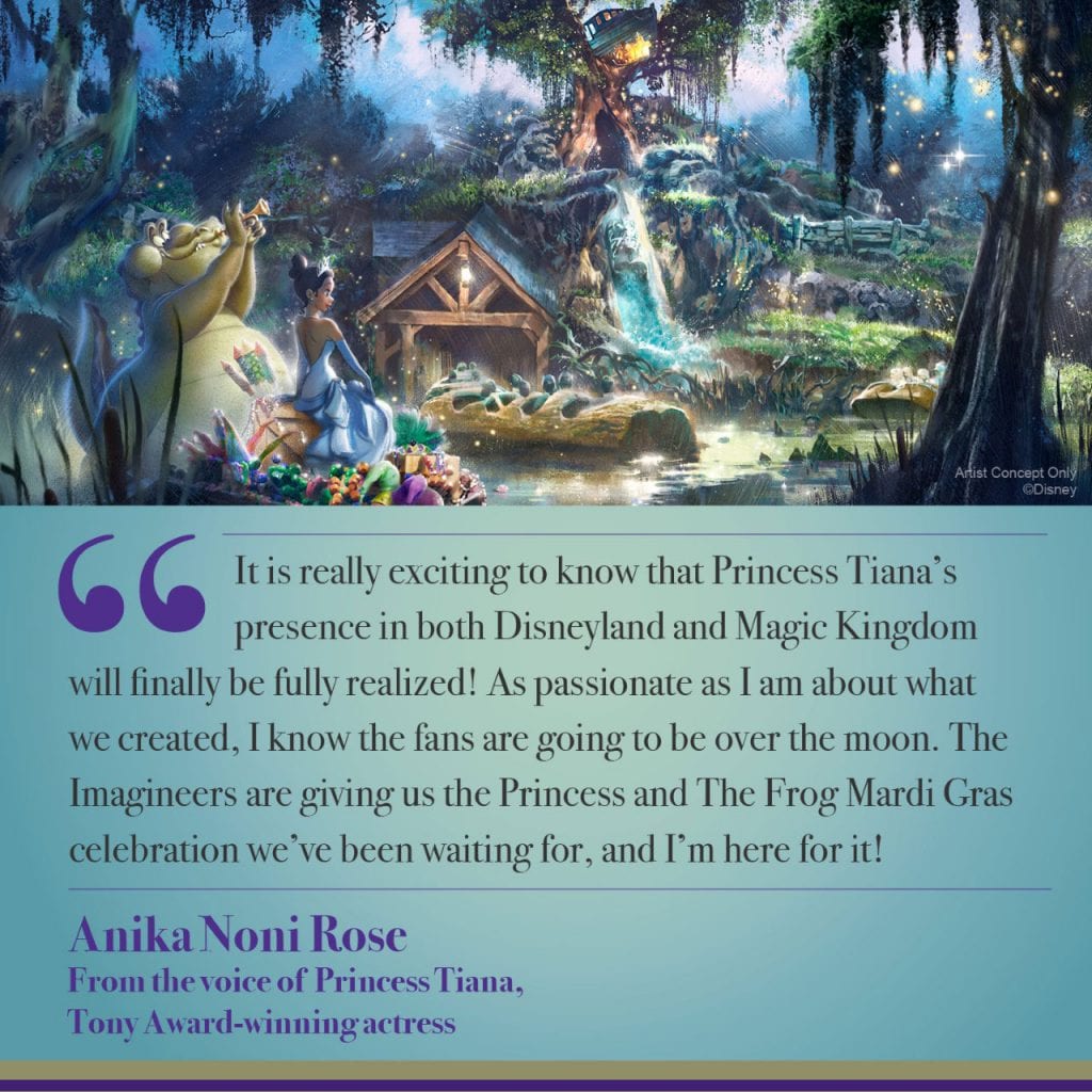 New Adventures with Princess Tiana Coming to Disneyland Park and Magic Kingdom Park 