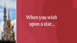 When you wish upon a star... Hong Kong Disneyland Sunrise