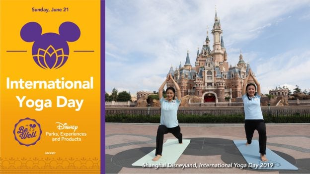 International Yoga Day - Shanghai Disneyland Ambassadors, photo taken at International Yoga Day 2019