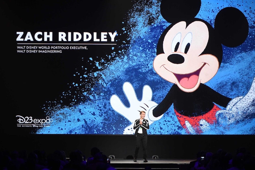 Walt Disney Imagineering Design Visionary Zach Riddley at D23 event