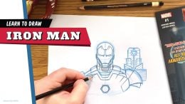 Learn to Draw Iron Man