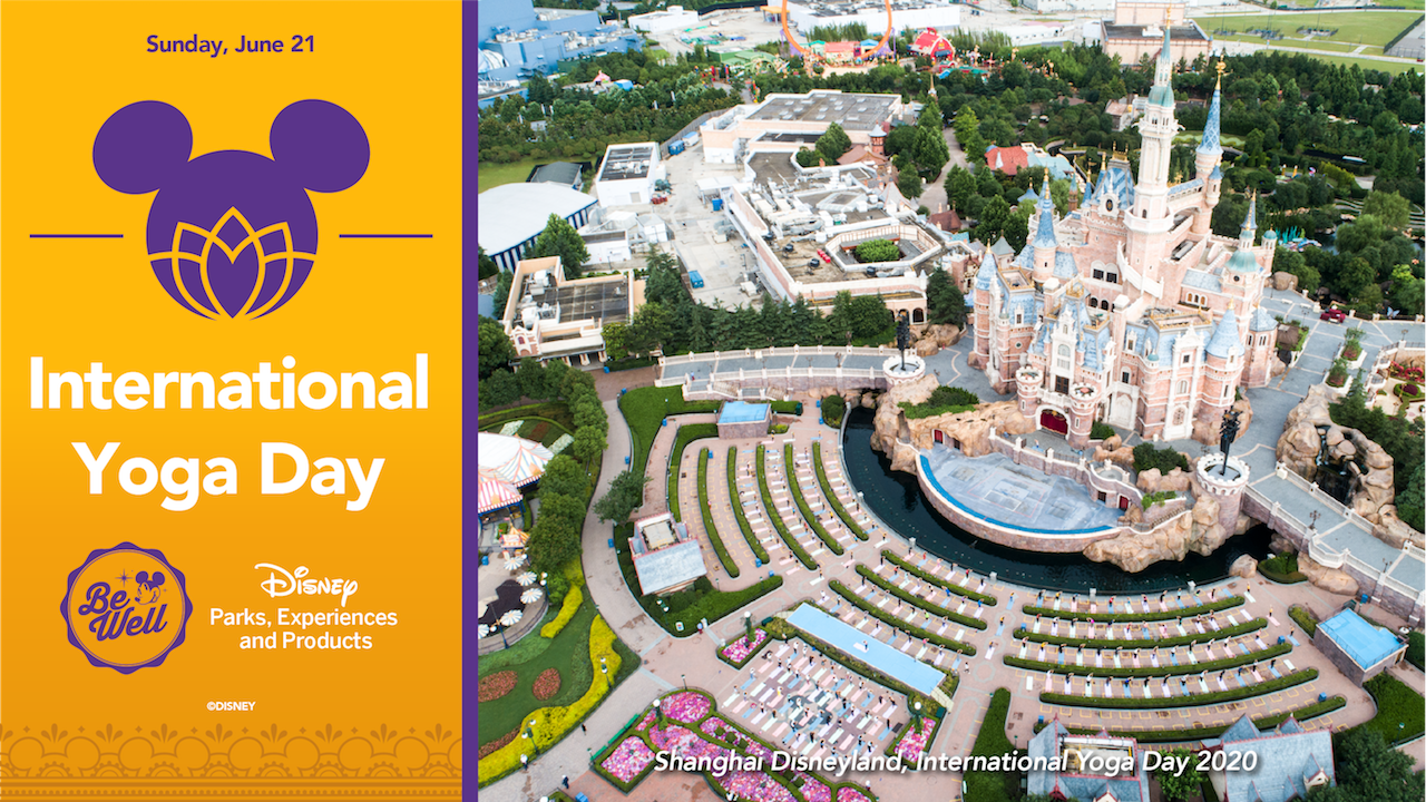 Disney Parks Cast Lead International Yoga Day Celebrations Around the Globe