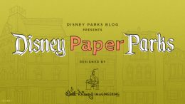 Disney Paper Parks graphic