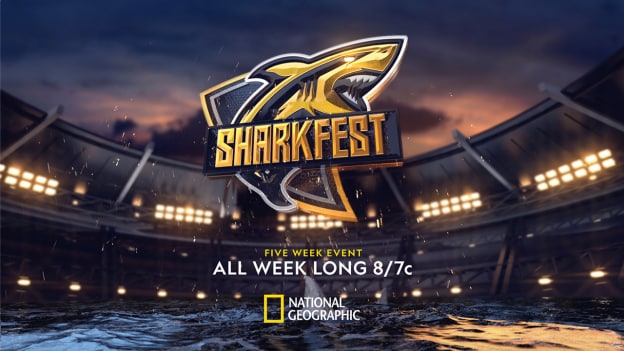Sharkfest Five Night Event, all week long on National Geographic at 8/7c