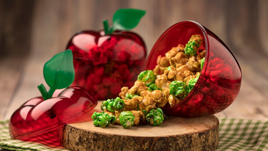 Offerings from Appleseed Orchard Marketplace for the 2020 Epcot Taste of International Food & Wine Festival - Caramel-Apple Popcorn  