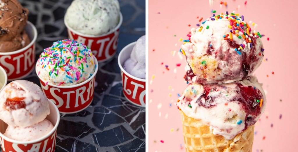 Ice Cream Treats from Salt & Straw at the Downtown Disney District at Disneyland Resort