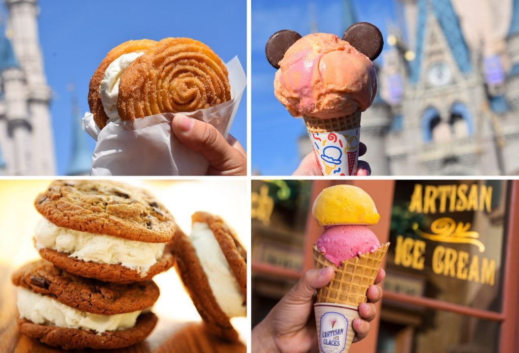 Ice Cream Treats from Walt Disney World Resort
