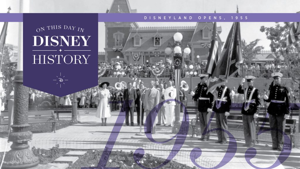 Today in Disney History Disneyland Opens, 1955 Disney Parks Blog