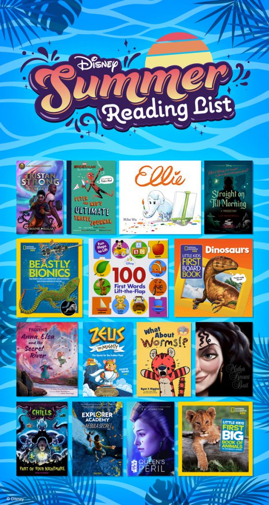Disney Summer Reading List - Books
