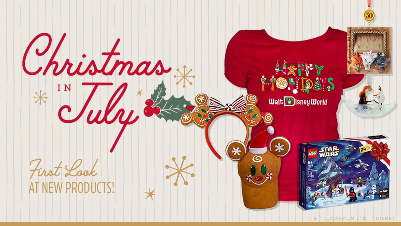 disney christmas 2020 merchandise Christmas In July First Look At Merry New Holiday Themed Products Disney Parks Blog disney christmas 2020 merchandise