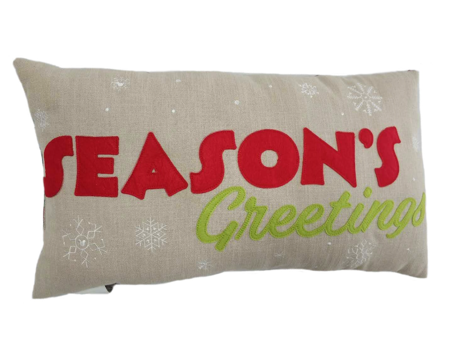 Christmas In July: First Look at Merry New Holiday-Themed Products Vintage Christmas Collection pillow