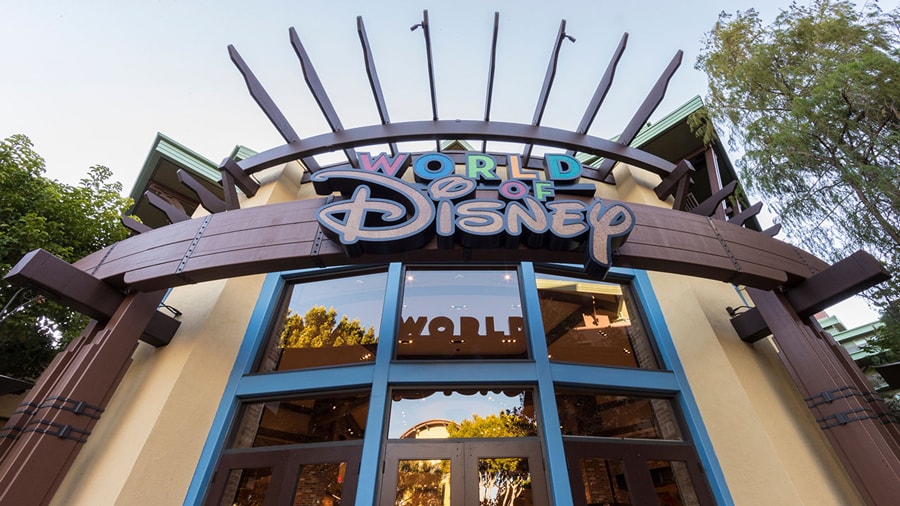 World of Disney store exterior - Earl of Sandwich exterior -Downtown Disney District at Disneyland Resort