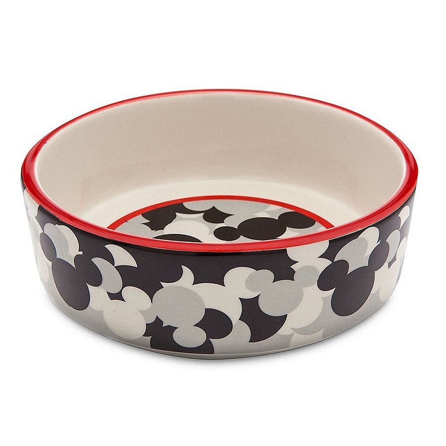 Mickey Mouse themed dog bowl
