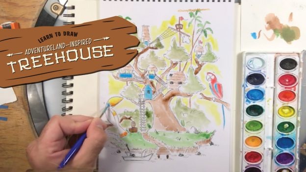 Adventureland-Inspired Treehouse