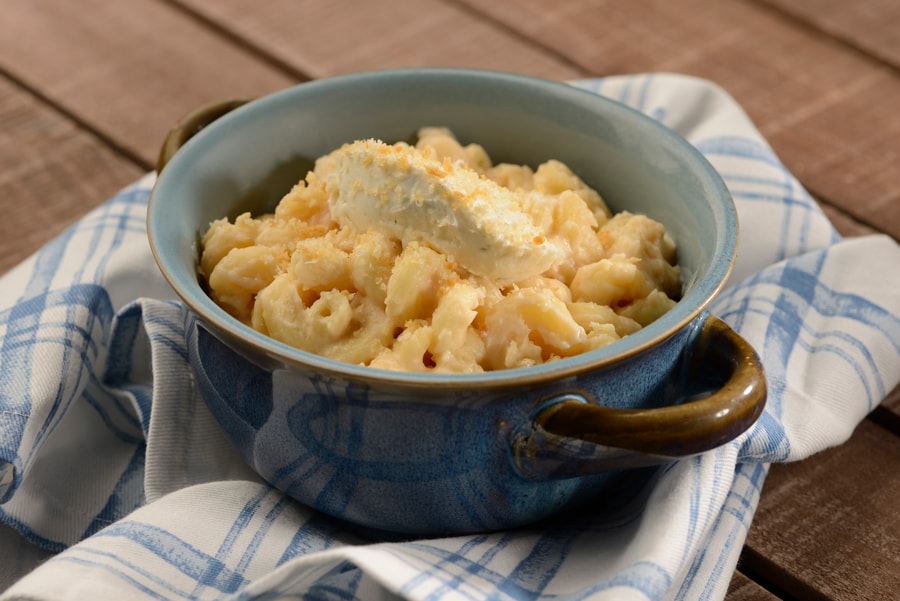 Gourmet Macaroni and Cheese from Mac & Cheese Hosted by Boursin® Cheese for the 2020 Taste of EPCOT International Food & Wine Festival