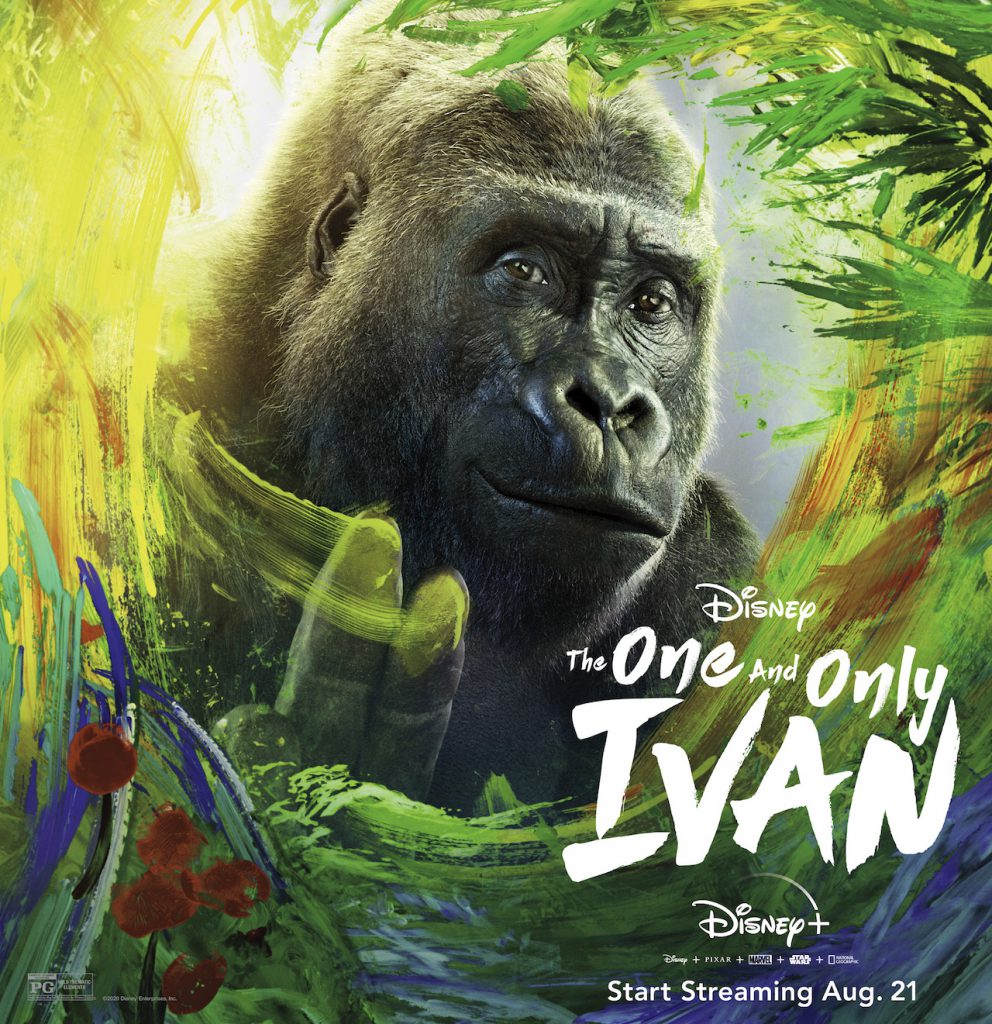 'The One and Only Ivan' poster art