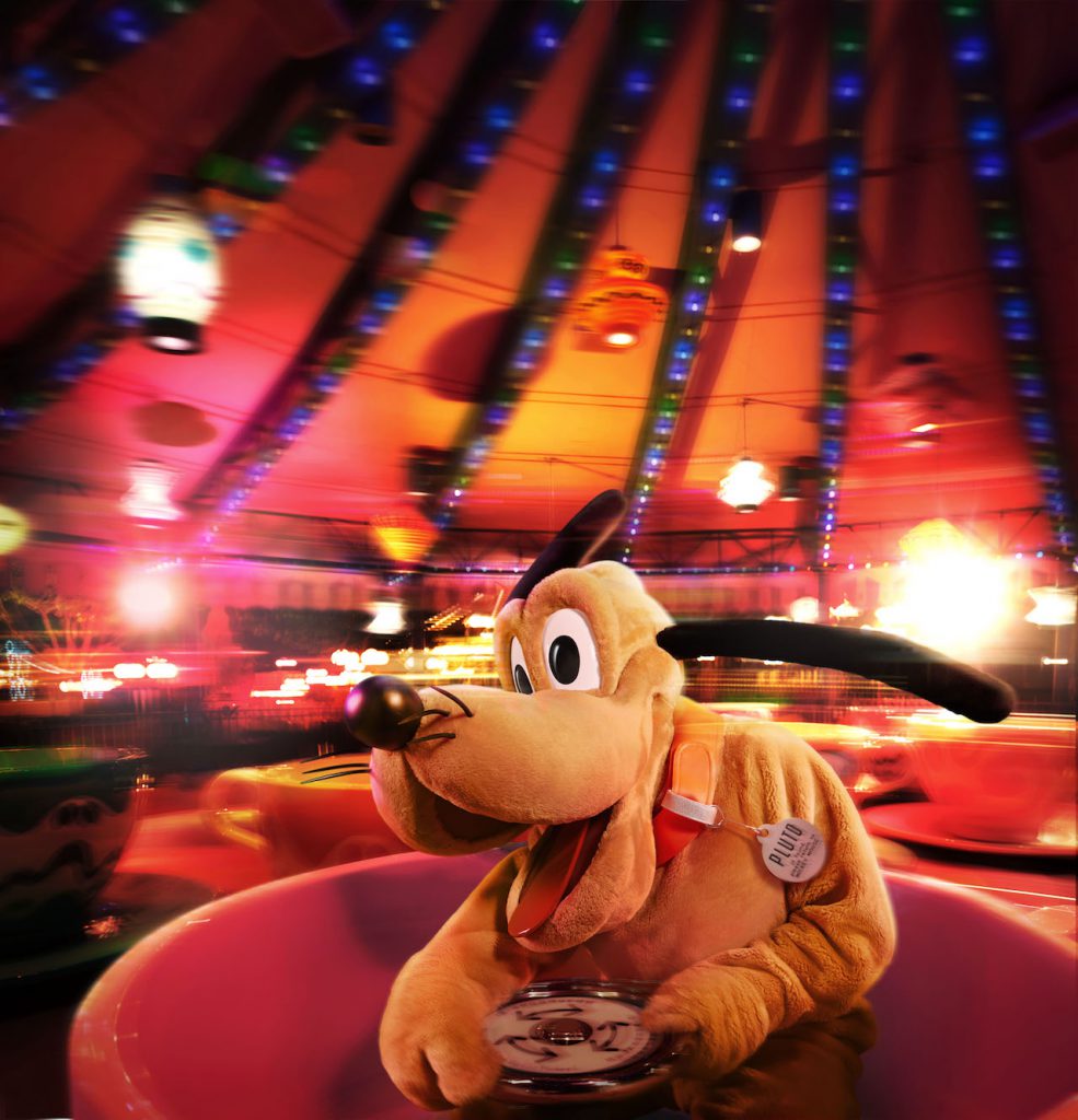 Pluto at hong Kong Disneyland