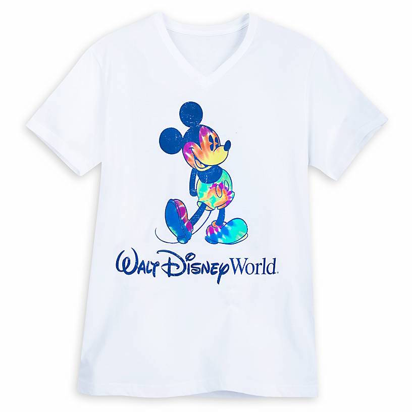  Mickey Mouse Tie-Dye Print T-Shirt for Adults – Walt Disney World