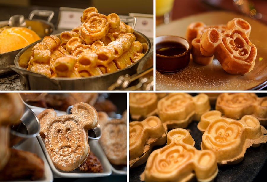 Classic Mickey Waffles from Various Locations at our Parks and Resorts around the World 
