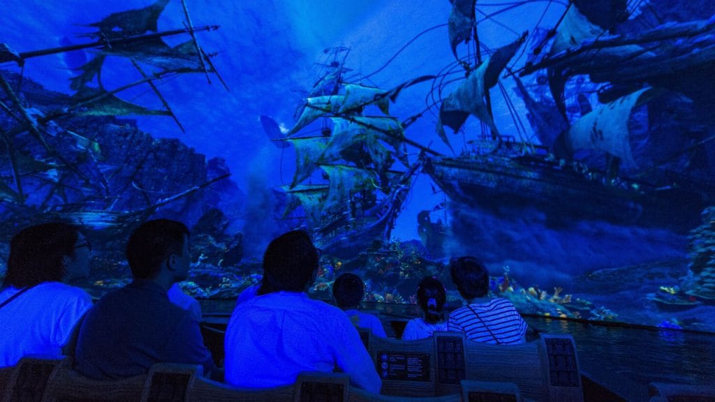 Pirates of the Caribbean adventure at Shanghai Disney Resort