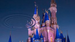 Reflection of Cinderella Castle at Magic Kingdom Park