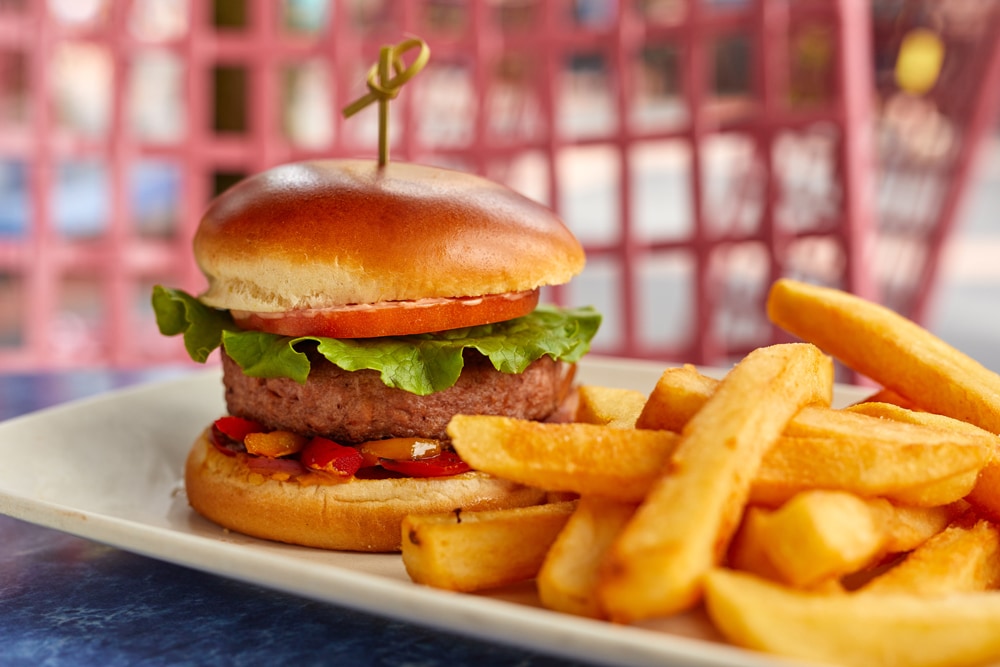 California Burger From ABC Commissary at Disney’s Hollywood Studios