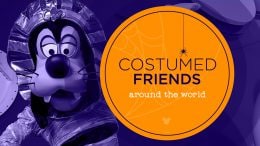 Costumed Friends around the world featuring Goofy dressed as a mummy