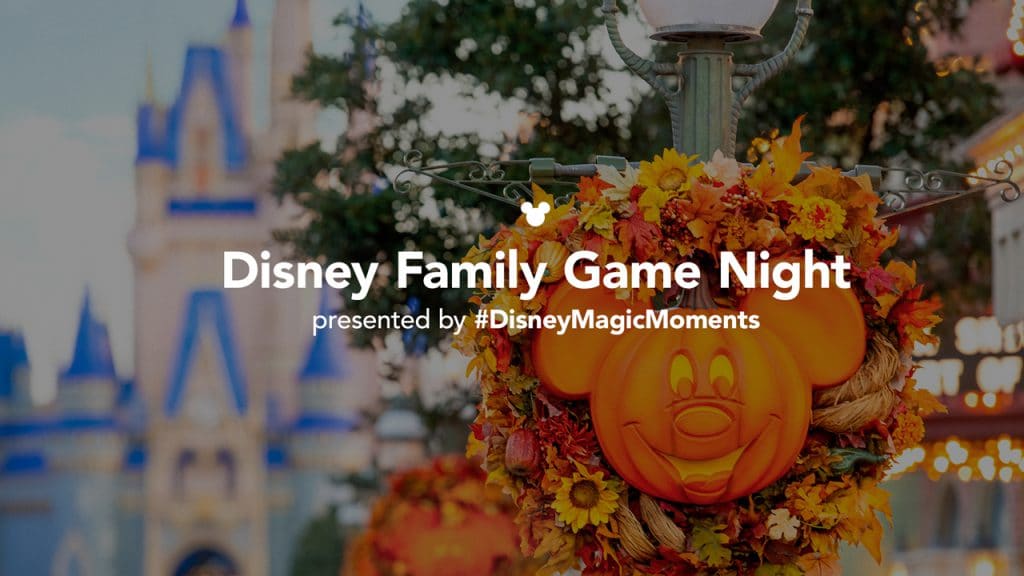 Disney Family Game Night presented by #DisneyMagicMoments